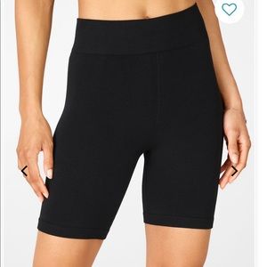 Fabletics High Wasted Seamless Rib Shorts Size S